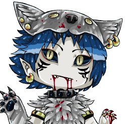 ask-aoba-dmmd:  Halloween Ren~ Werewolf ((Feel free to crop or edit if you want to use it for an icon~)) i use ms paint for those of you who asked~ 