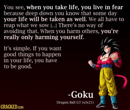 Goku Goku Quotes