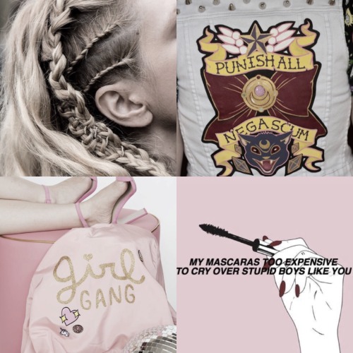 gothamsgirlgang: sailor scouts: girl gang aesthetic