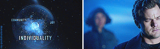 my-pocket-universe:  Fringe - blue II | blue I | blue + black | blue + white + grey
