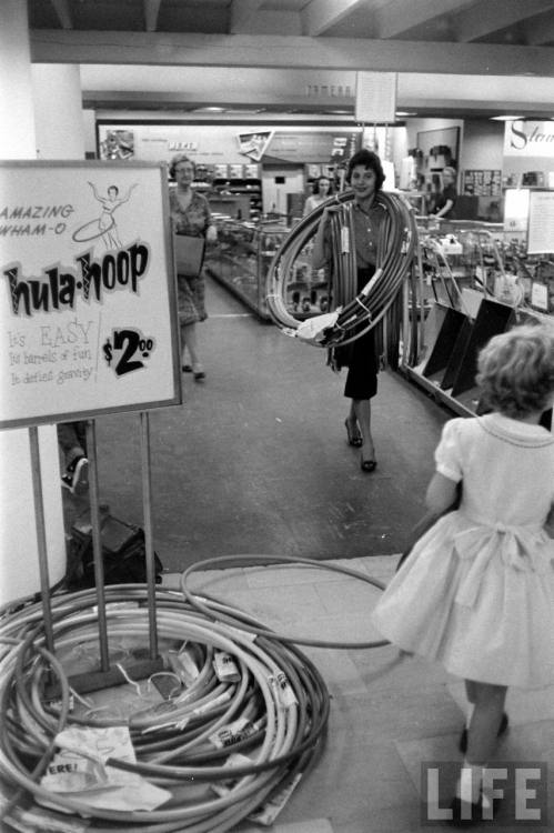 Another shipment of Hula Hoops(Grey Villet. 1958)