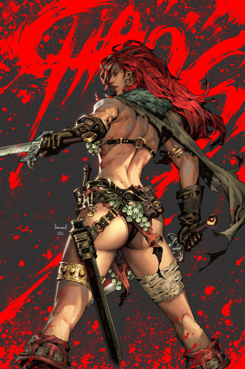 Red Sonja : Age of Chaos #2 Kael Ngu www.artstation.com/artwork/2xvXXg
