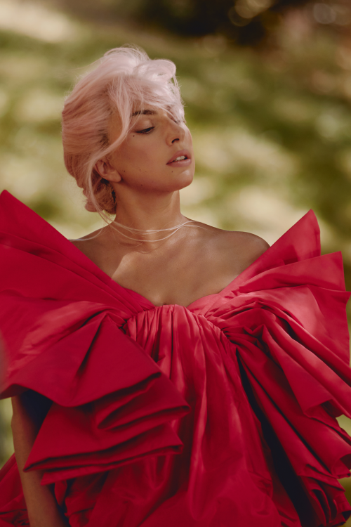 Lady Gaga for Valentino’s fragance: Voce Viva.