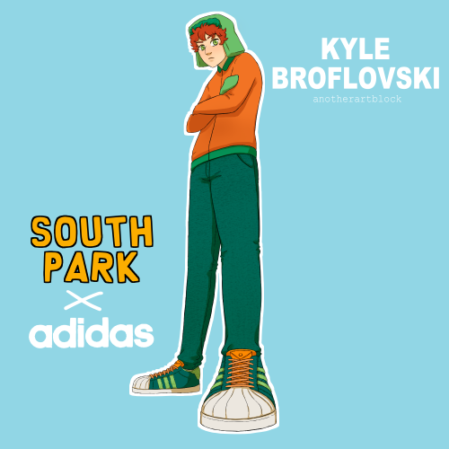 South Park x Adidasbonus towelie!