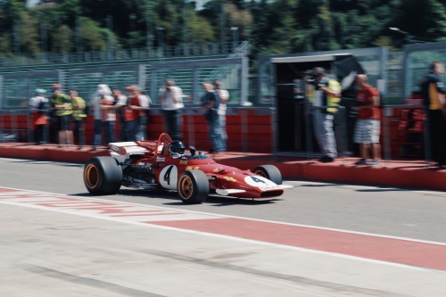 Jacky.Jacky Icks, Ferrari 312B. Imola 2018.