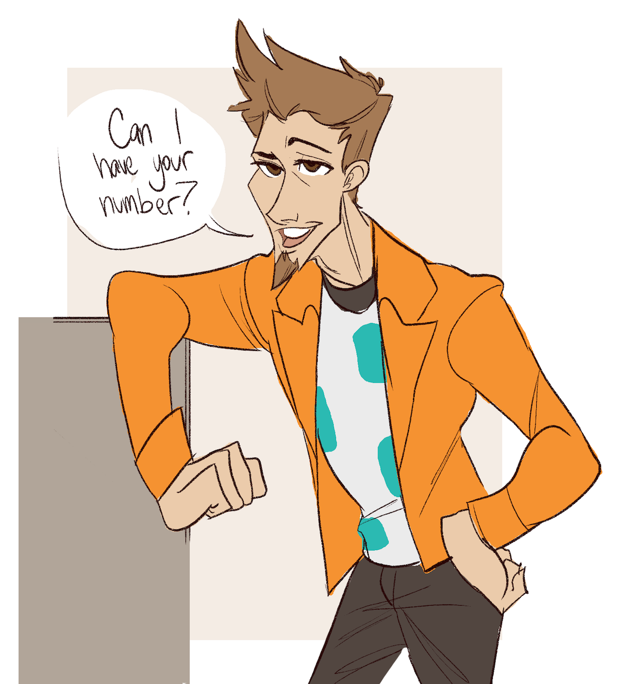 prospectkiss: acedrawin: unstoppable het meets immovable lesbian The amount of laughter