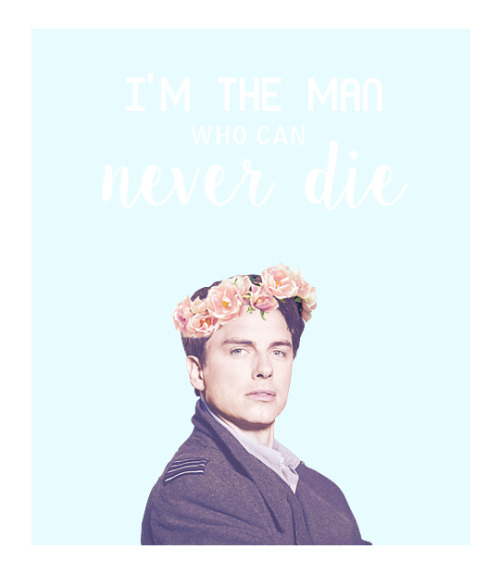 rosemariontylerr: doctor who companions: JACK HARKNESS captain jack harkness and who are you? (ot