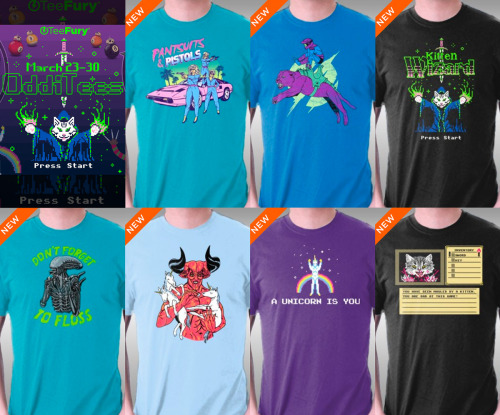 Designs now available @ TeeFury in the Oddi-Tees Collection - March 23 - 30!—> http://www.t