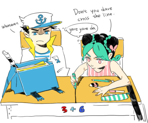 johnny-little-star:  schoolchildren!jojos