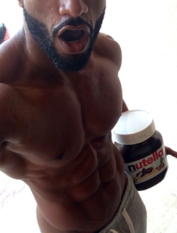 letstalkaboutmenposts:  Fuck the nutella! Im taking him