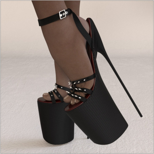 Extravagant high heels for Genesis 3 Female. Put emphasis on your girl’s legs! So try on SynfulMindz new heels and get walking in Daz Studio 4.9 and up!14% off until 2/14/2018 Flamingo Heels G3Fhttp://renderoti.ca/Flamingo-Heels-G3F