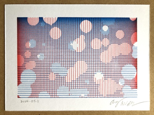 Plotter Postcard: Gap FieldAs always, this postcard will be mailed to a random patreon backer.