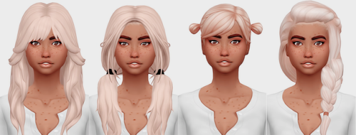 naevys-sims:HAIR RECOLORSUpdate of my old and deleted hair recolors. I deleted old posts and put all