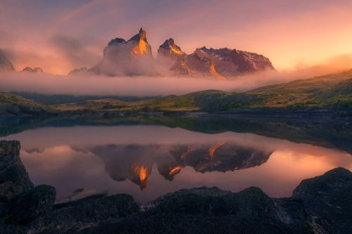 nubbsgalore:   cerro chaltén (mount fitz roy) in chile’s torres del paine national park. photos by (click pic) richard duerksen, chris moore, gleb tarro, marc adamus, ian plant and artur stanisz