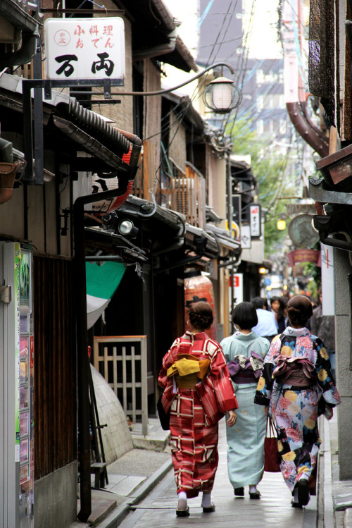 vnformed:  Ponto-cho,Kyoto,Japan (by nagatak) 