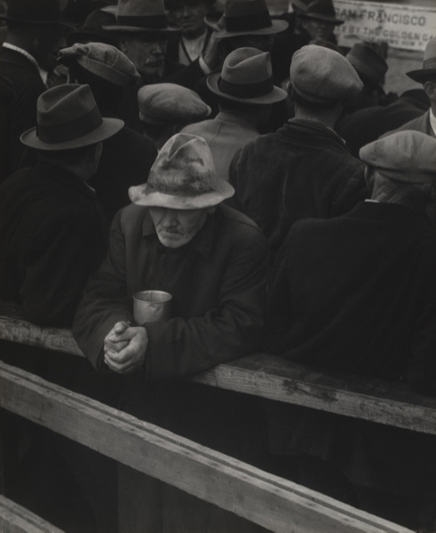 White angel bread line, San Francisco, 1933, Dorothea Lange