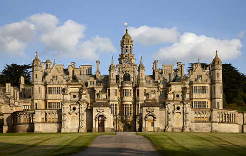 mea-gloria-fides: Harlaxton Manor, Lincolnshire.