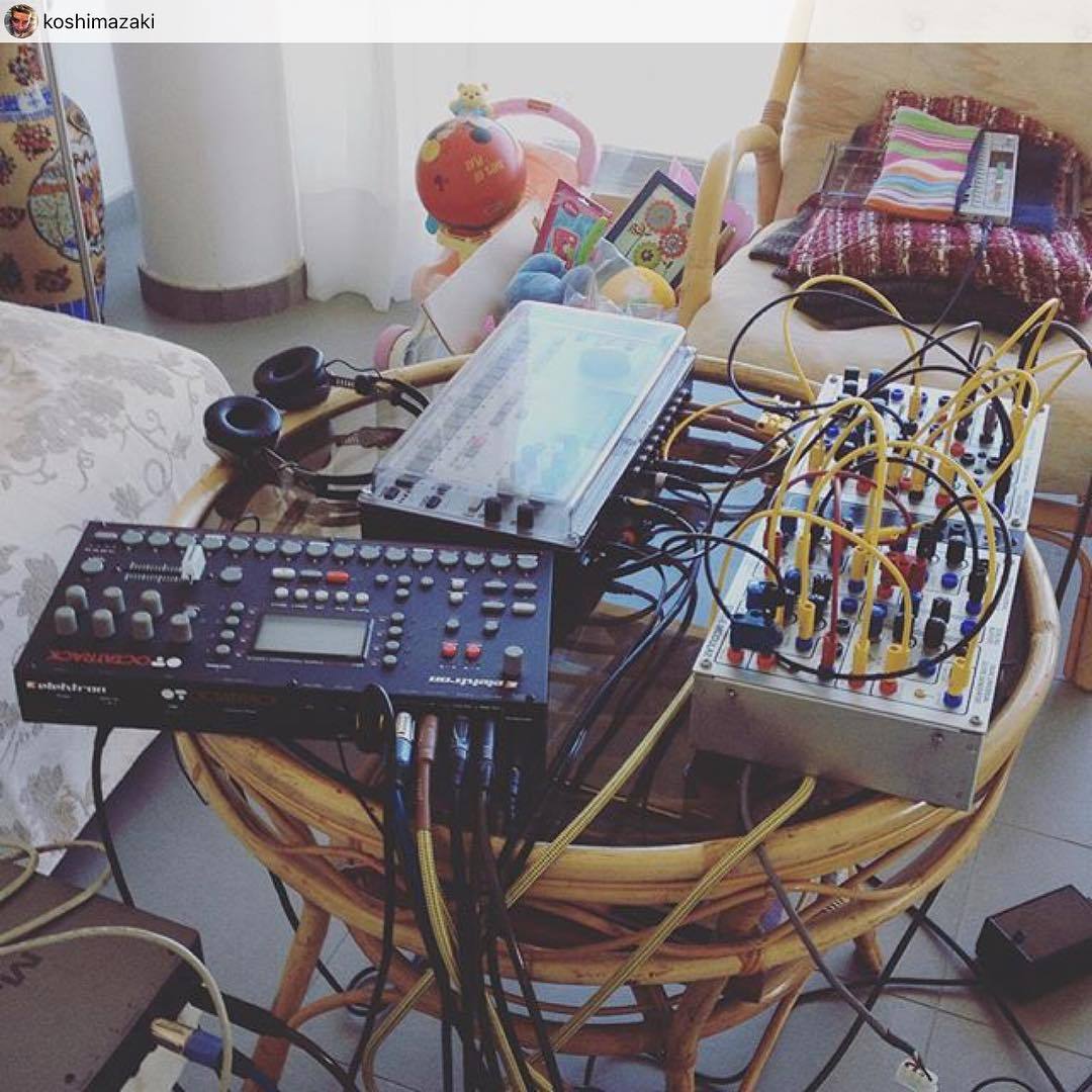 qtzmusic:  by @koshimazaki “Getting new tunes ready in Cyprus with @nektariosr