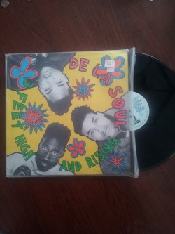 defconstruction5:  De La Soul- 3 Feet High and Rising Produced by Prince Paul. Tommy Boy Records 1989. 