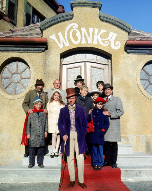 brynner12:Willy Wonka and the Chocolate Factory   Paramount 1971Gene Wilder with Jack Albertson, Pet