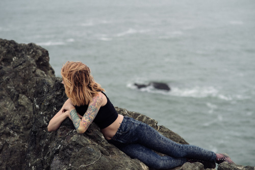 Overlooking the Pacific.model theresa manchester- photo Jordan lehn.