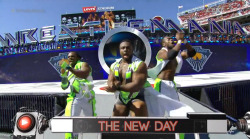 They got no love at wrestlemania…