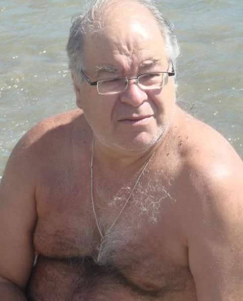 Older grey men