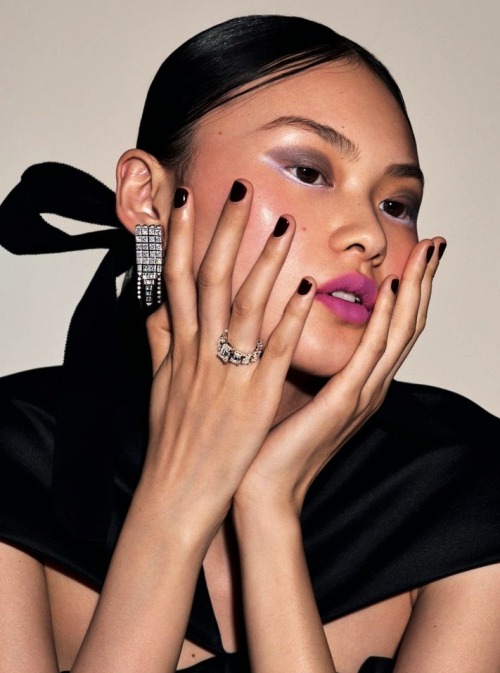 pocmodels: Cong  He by David Ferrua for Vogue