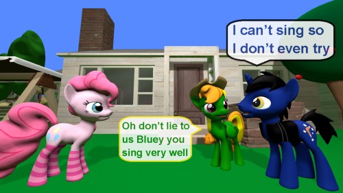 ask-the-out-buck-pony:Asked by @asksockieThe song is Bad Moon Rising by Creedence Clearwater Revival Linkx3