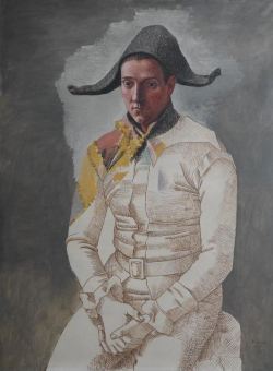srednod:  Pablo PicassoArlequin1923