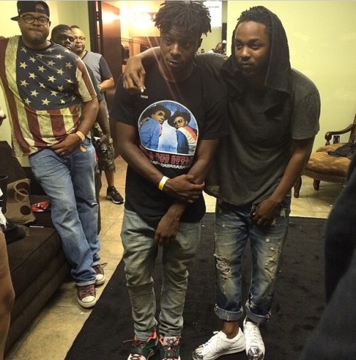 kendrickkilledmyvibe:  Isaiah Rashad X Kendrick Lamar (9/13)