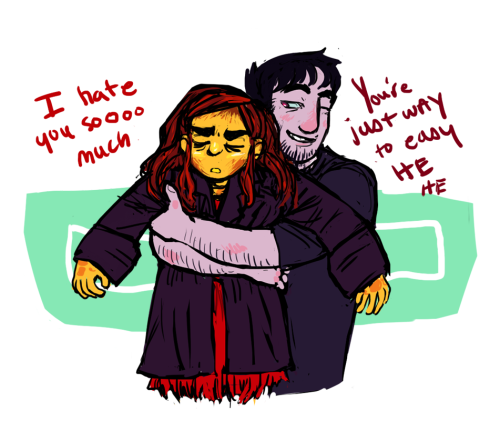 kawaiispacewombat:Probably way ooc on both parts but I srsly love embarrassed Ava and teasing Odin, 