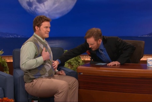 Sex beerbellyfan:  Connan loves Chris Pratt’s pictures