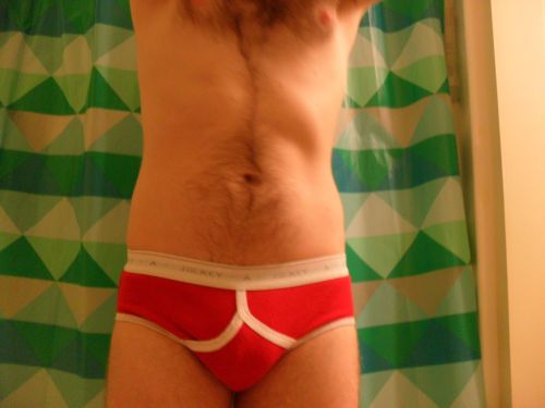 jpzunderwear:  red jockey y-fronts