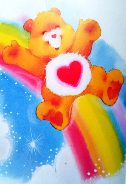 I found a copy of one of the Tales From The Care Bears books back in December. The art in it is Trul