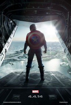 herochan:  Captain America: The Winter Soldier - Poster In theaters April 4, 2014 (via:filmhabits)  SE É DOIDO MESMO FÍ