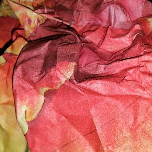 Crumpled paper