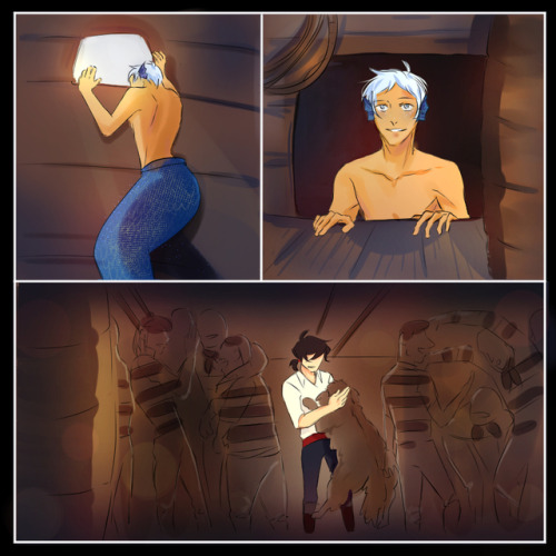 Happy Mermay! Klance Little Mermaid AU Inspired By @castiel.in.a.trenchcoat’s Suggestion (on IG) :)
