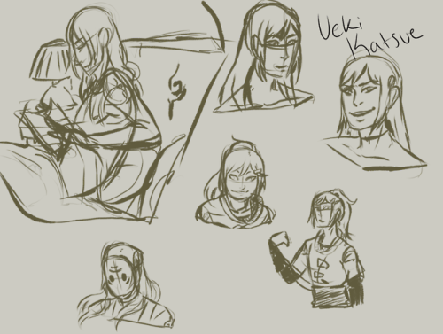 a bunch of random warm up sketches while i look for my tablet cord &gt;:c