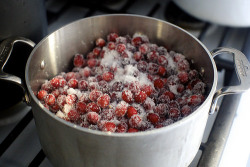 foodffs:  cranberry pie with thick pecan