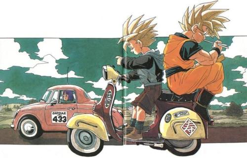 bulma-laboratory:  Dragon ball vintage collection