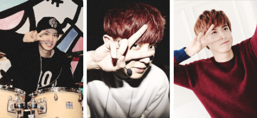 cheolyans: 141127 Happy 23rd Birthday Chanyeol-ah~ ❤  ↳ The King of V pose since 1992