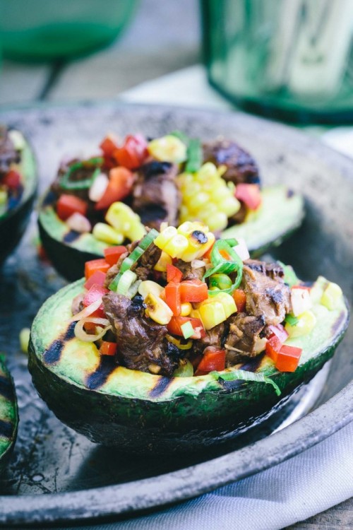 foodffs:  ASIAN STEAK STUFFED GRILLED AVOCADOSReally nice recipes. Every hour.Show me what you cooked!