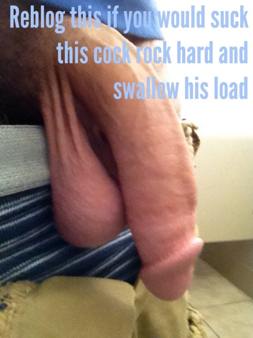 sissyrichie: I live to suck COCK like this! I want His balls slapping my face so bad! *bites lower l