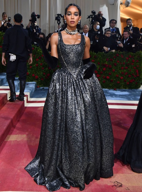 best-dressed black women at the met ball 2022Normani in Christian Siriano; Adwoa Aboah in Tory Burch