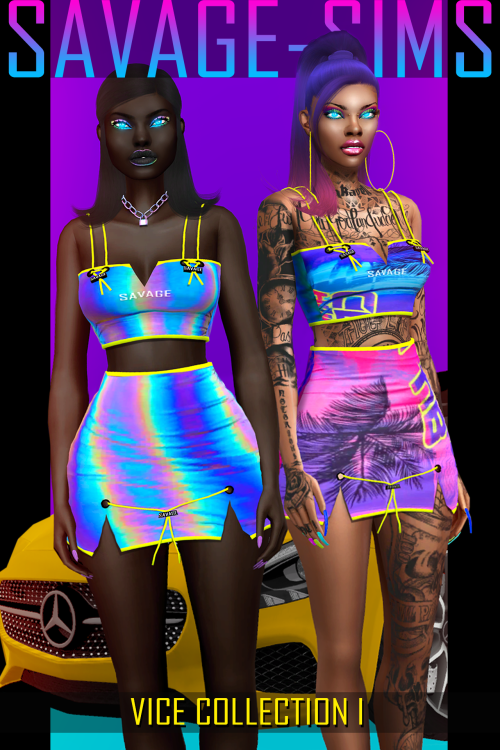 savage-sims: -VICE COLLECTION I - (Patreon Exclusive - 7 items)...