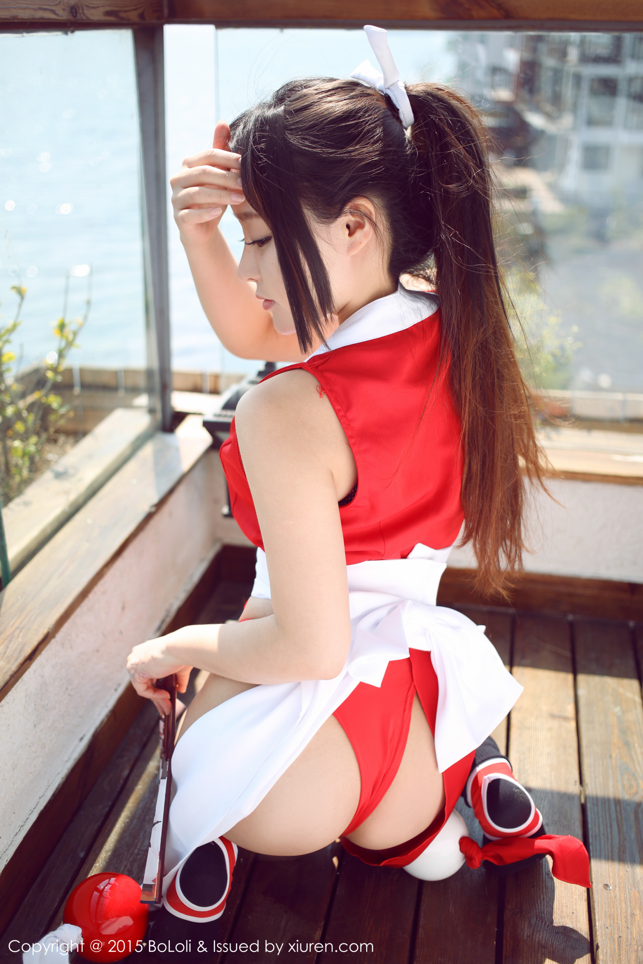 hot-cosplay:    [BoLoli]2015.04.29 VOL.017 柳侑绮Sevenbaby 不知火舞  Parody: