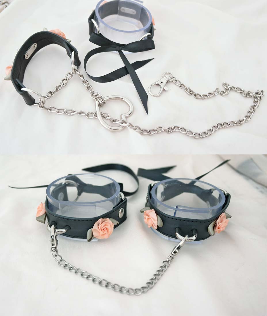 spoiledkittenstore: Rose in Chains bondage set on EtsyYou are beatiful as a chained