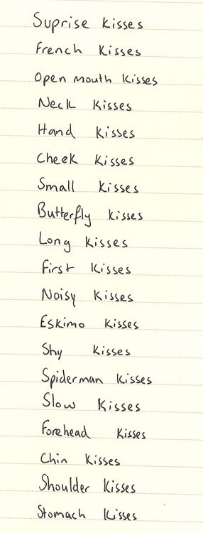 jvst-a-girl-social-casualty: Kiss