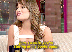 sararye:anon requested: kurt meets darren, finn meets lea, brittany meets naya and blaine meets chri